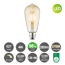 Verkleinertes Bild von LED-Leuchtmittel 'Drop Deco' amber E27 4W 330 lm dimmbar