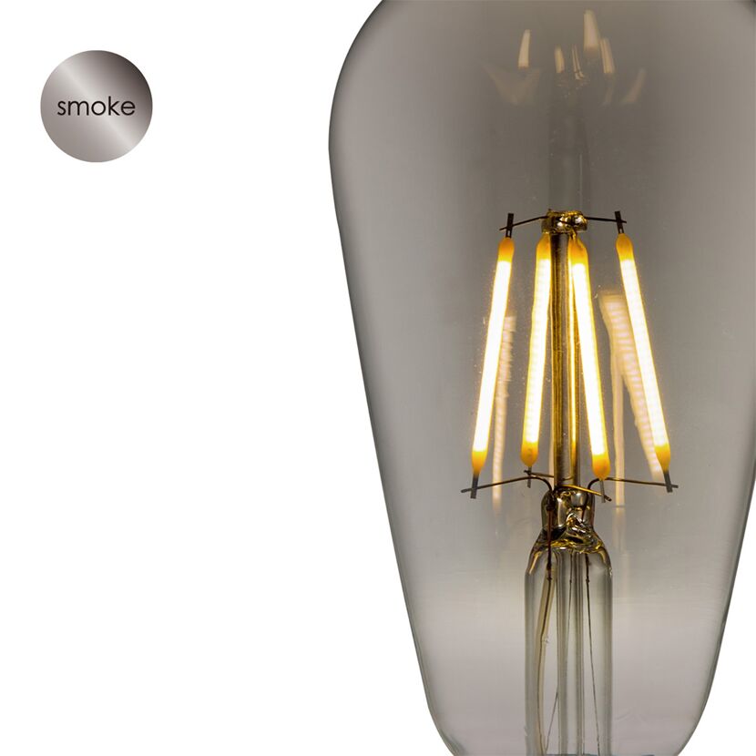 rauchfarbene LED-Lampe Tropen
