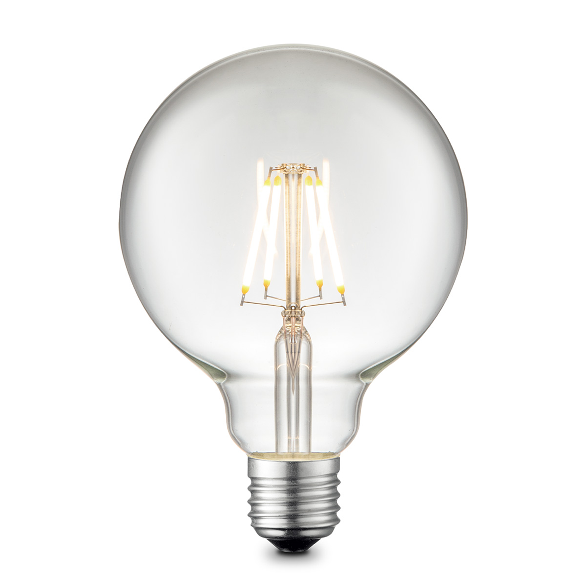 LED-Leuchtmittel 'Globe Deco' klar E27 4W 350 lm dimmbar + product picture