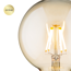 Verkleinertes Bild von LED-Leuchtmittel 'Globe Deco' amber E27 4W 330 lm dimmbar