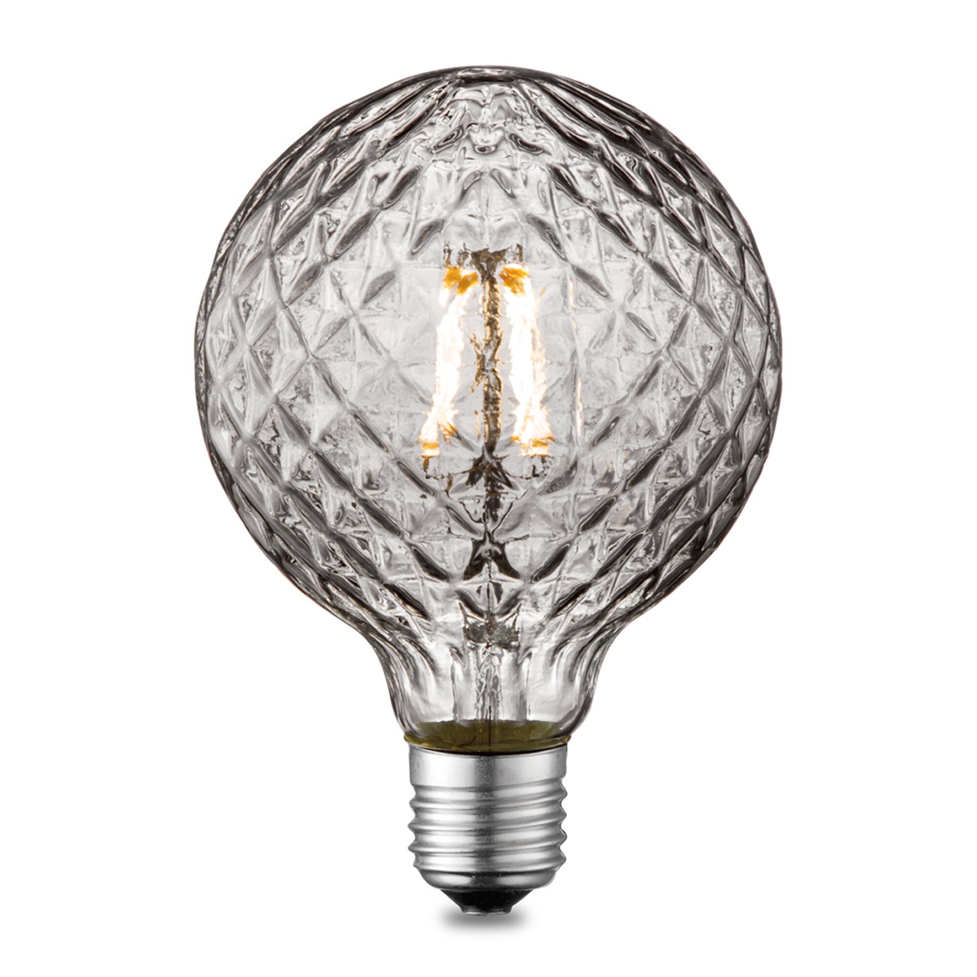 LED-Lampe Deko rauchfarben, E27 Fassung