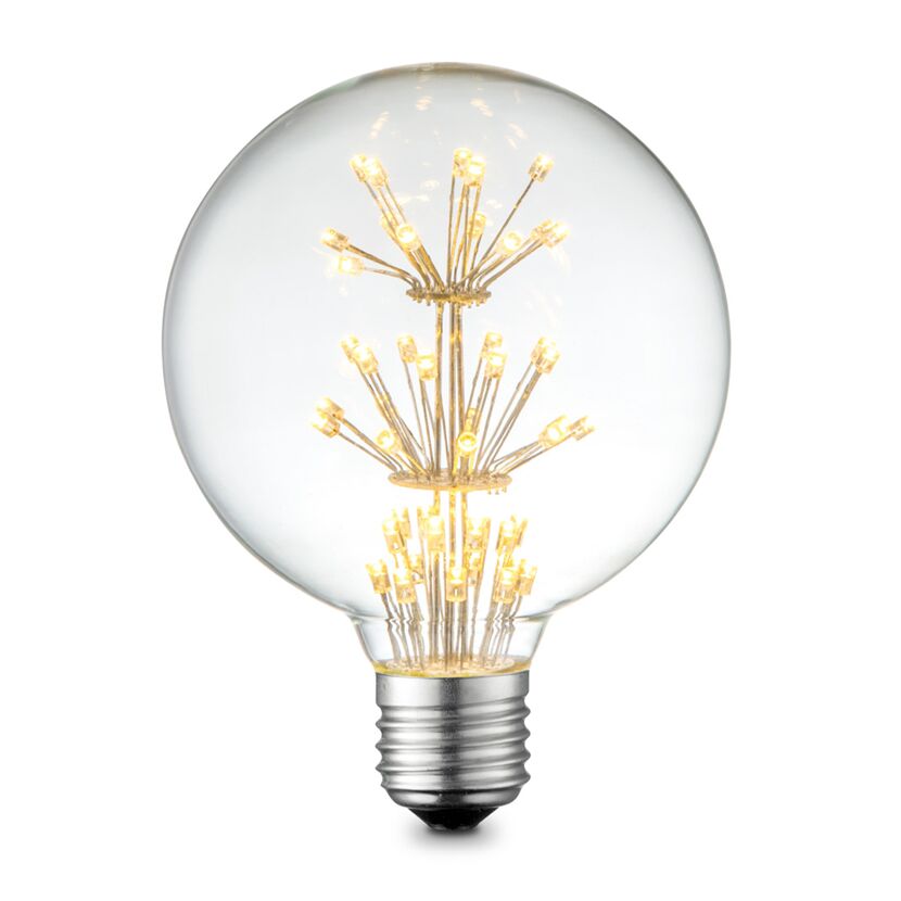 LED-Lampe Crystal mit Filament-Leuchtmitteln
