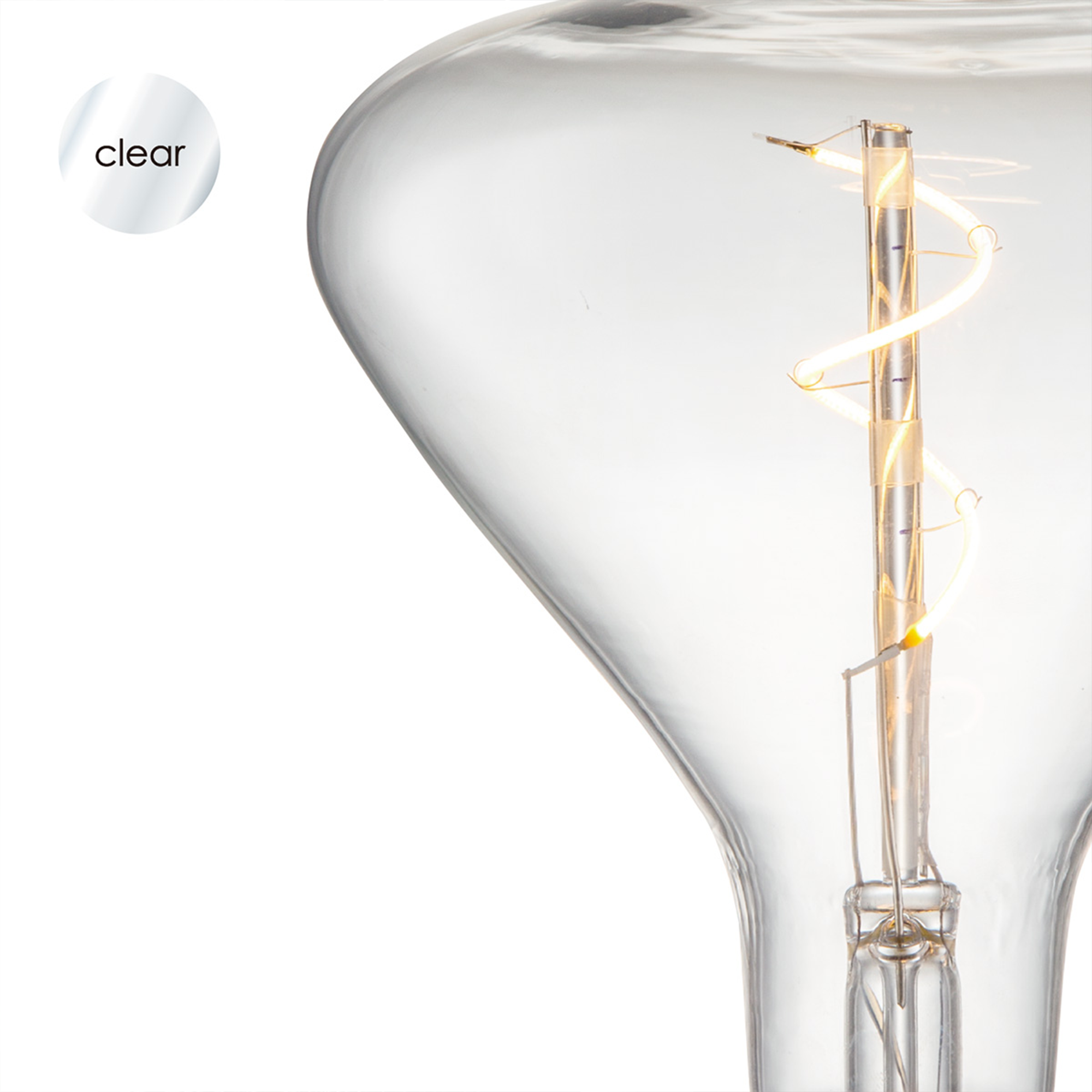 LED-Leuchtmittel 'Flex' klar E27 3W 160 lm dimmbar + product picture