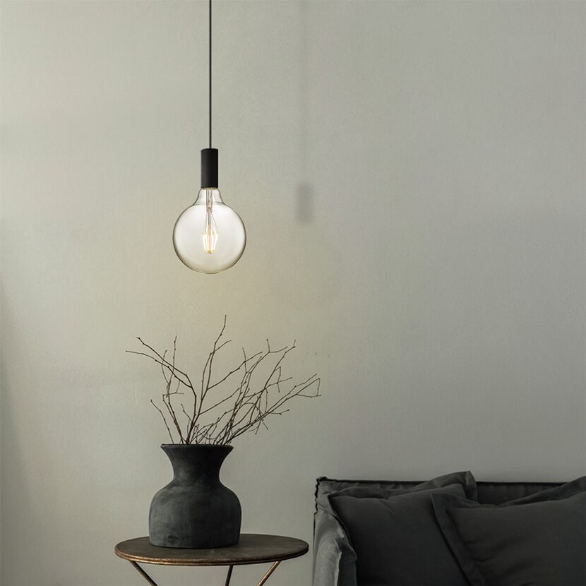 LED-Leuchtmittel 'Carbon A' klar E27 4 W 440 lm dimmbar