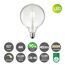 LED-Leuchtmittel 'Carbon A' klar E27 4 W 440 lm dimmbar