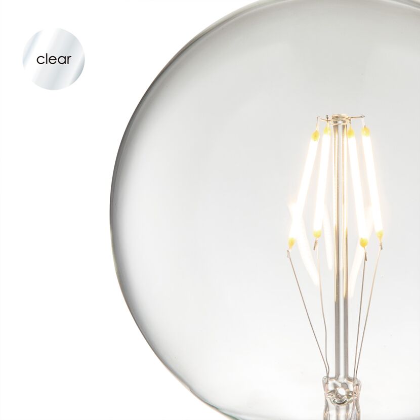 LED-Leuchtmittel 'Carbon A' klar E27 4 W 440 lm dimmbar