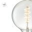 LED-Lampe Globe, Klarglas