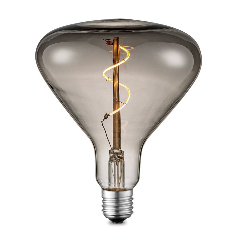 LED-Lampe Flask E27 rauch