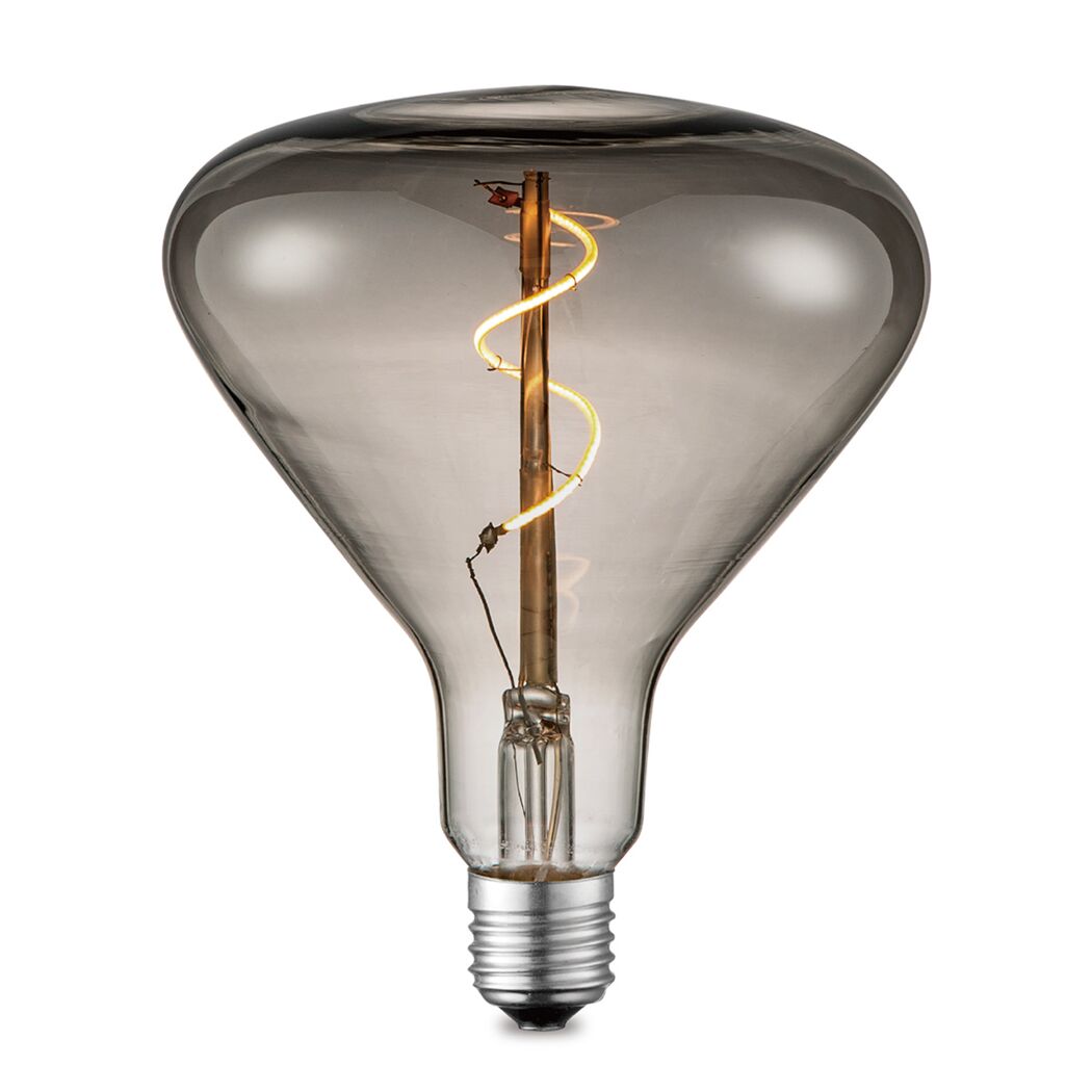 LED-Lampe Flask E27 rauch