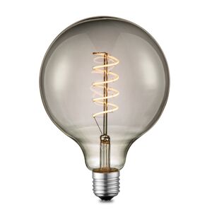 LED-Leuchtmittel 'Spiral' rauch E27 1W 240 lm dimmbar
