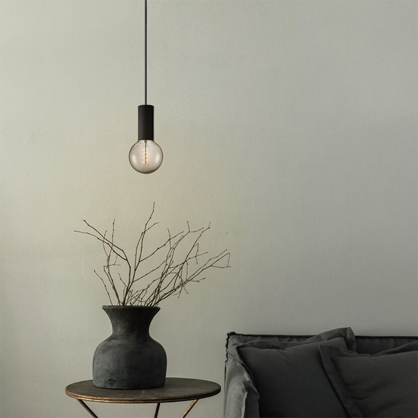 LED-Leuchtmittel 'Spiral' rauch E27 1W 240 lm dimmbar