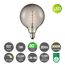 LED-Leuchtmittel 'Spiral' rauch E27 1W 240 lm dimmbar