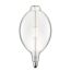 LED-Lampe, oval, Klarglas