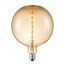 LED-Leuchtmittel 'Spiral' amber E27 4 W 280 lm dimmbar