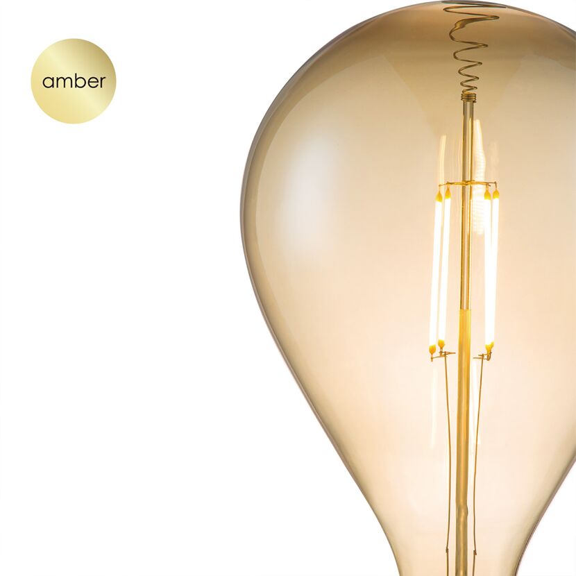 Bernsteinfarbene LED-Lampe