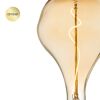 LED-Leuchtmittel 'Home Sweet Home' dimmbar Tropfenform gold E27 3 W 180 lm warmweiß