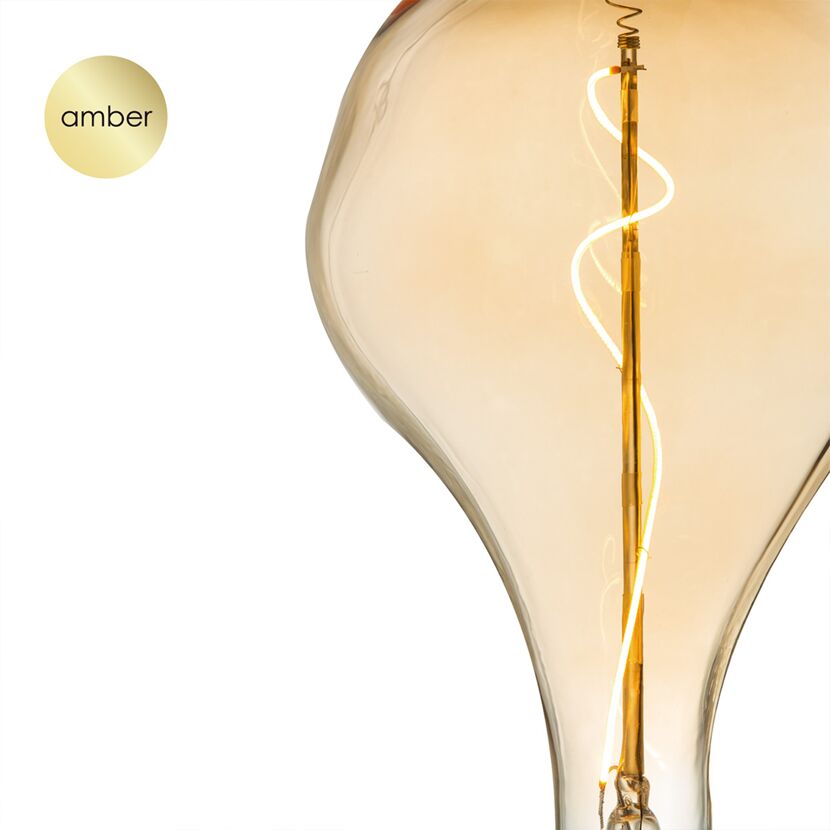 LED-Leuchtmittel 'Flex' amber E27 3 W 180 lm dimmbar