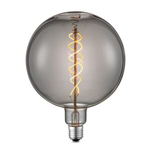 LED-Leuchtmittel 'Spiral' rauch E27 1W 20 lm dimmbar