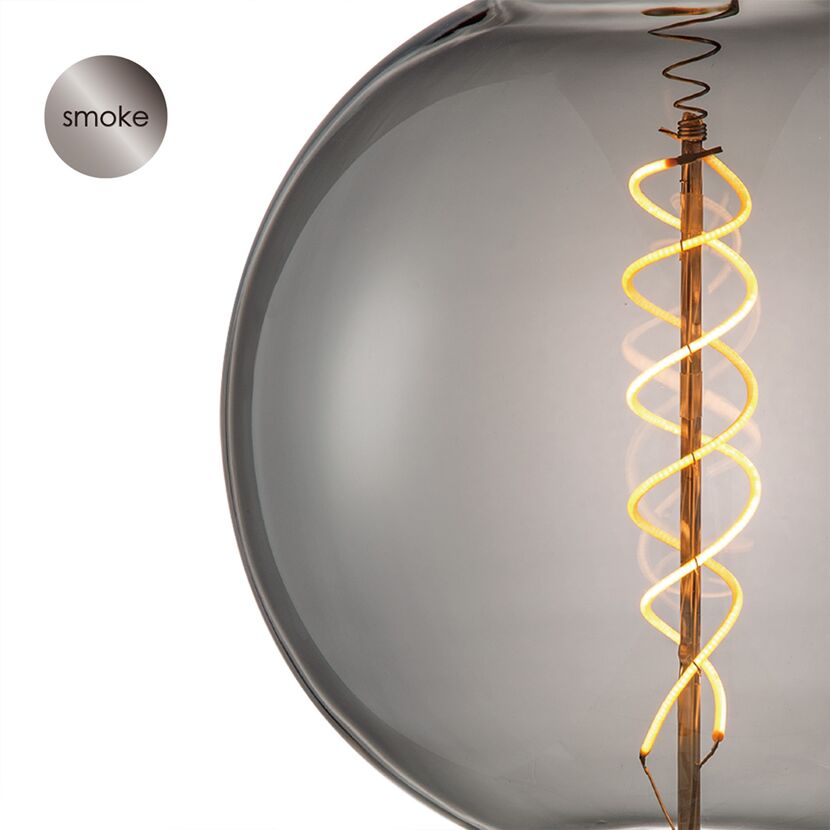 LED-Lampe Globe E27 Rauch