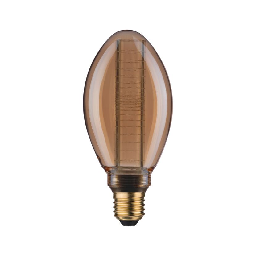 LED-Kerzenlampe B75 'Inner Glow Ring' E27 4 W (21 W), 200 lm warmgold