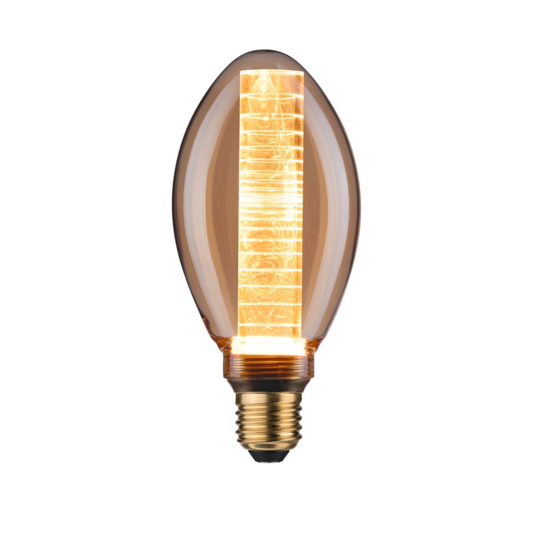 LED-Leuchtmittel 'Inner Glow' Kerze gold E27 4 W 200 lm warmweiß