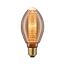 LED-Kerzenlampe B75 'Inner Glow Ring' E27 4 W (21 W), 200 lm warmgold