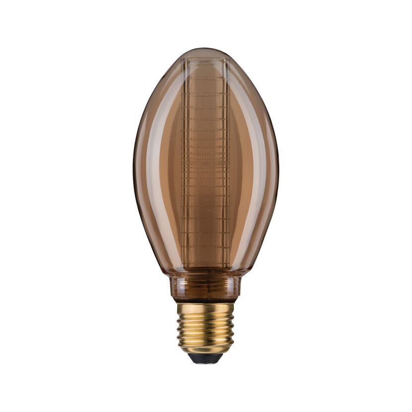 LED-Kerzenlampe B75 'Inner Glow Ring' E27 4 W (21 W), 200 lm warmgold