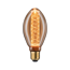 Verkleinertes Bild von LED-Kerzenlampe B75 'Inner Glow Spirale' E27 4 W (21 W), 200 lm warmgold