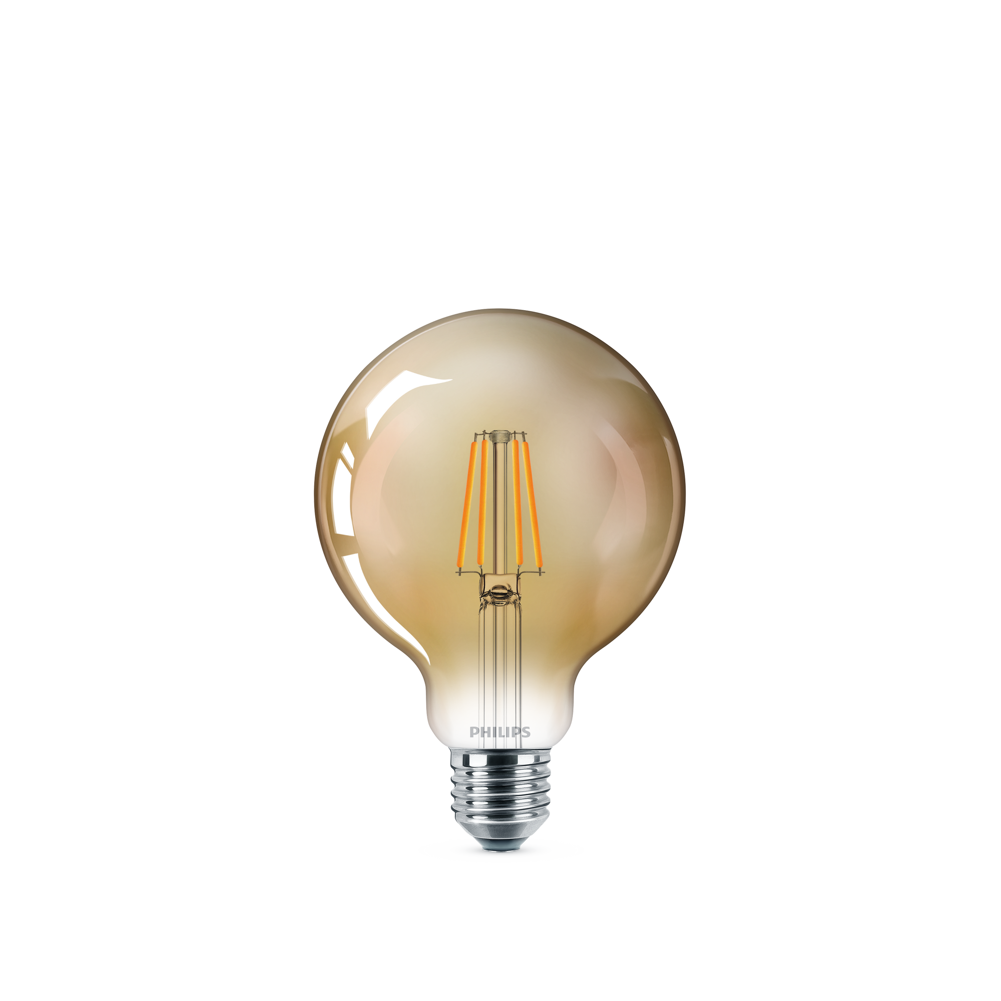 LED-Lampe Globe 'LEDclassic' 35 W E27 400 lm gold + product picture