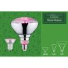LED-Pflanzenleuchtmittel 'Plant' Reflektor E27 6,5 W 200 lm warmweiß