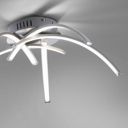 5. Bild von Deckenleuchte 'VALERIE' 47 x 1,4 x 47 cm warmweiß, 5 x LED-Boards