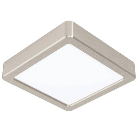 2. Bild von LED-Deckenleuchte 'Fueva 5' nickelfarben 16 x 16 x 2,8 cm 1200 lm