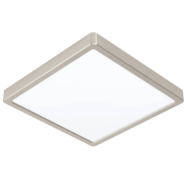 Bild von LED-Deckenleuchte 'Fueva 5' nickelfarben 28,5 x 28,5 x 2,8 cm 2300 lm