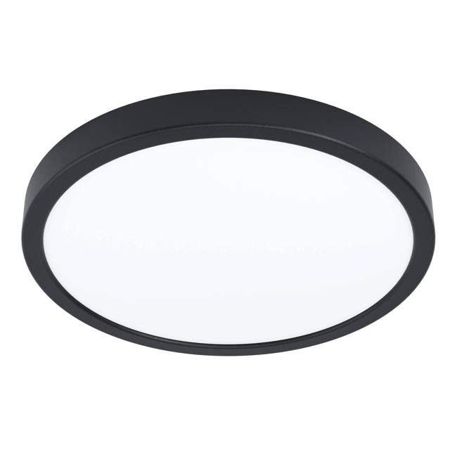 Bild von LED-Deckenleuchte 'Fueva 5' schwarz Ø 28,5 x 2,8 cm 2300 lm