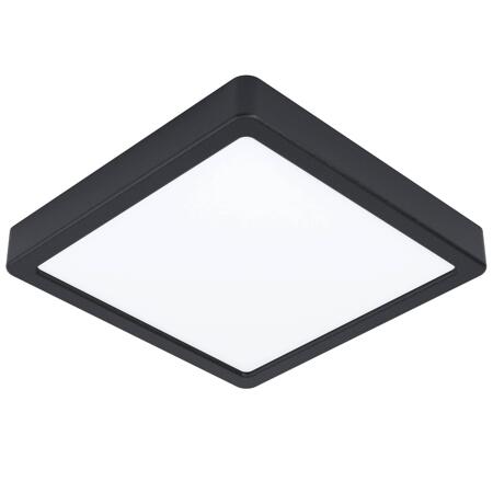 2. Bild von LED-Deckenleuchte 'Fueva 5' schwarz 21 x 21 x 2,8 cm 1800 lm