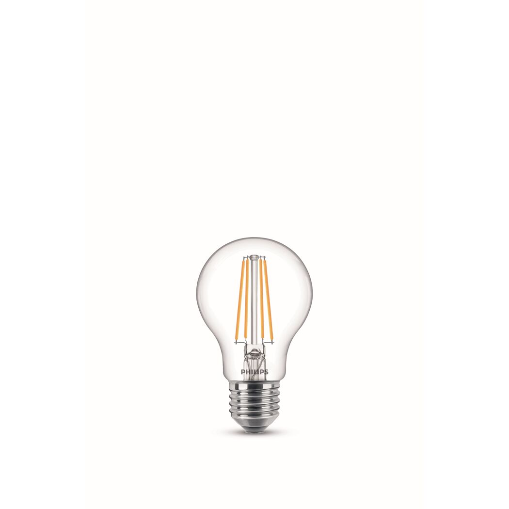 Philips LED-Leuchtmittel Standardform klar E27