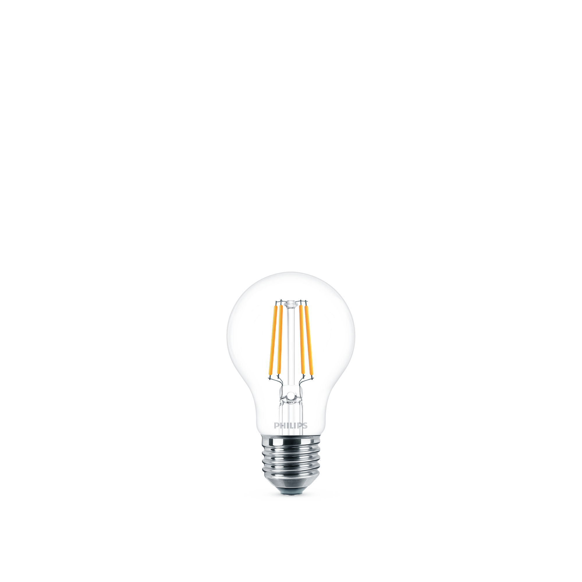 LED Lampe Standardform 4,3 W E27  warmweiß 470 lm klar + product picture