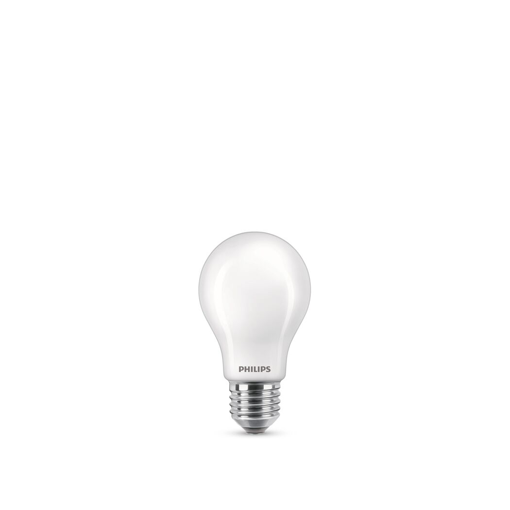 PHILIPS LED-Leuchtmittel Standardform matt E27 warmweiß.