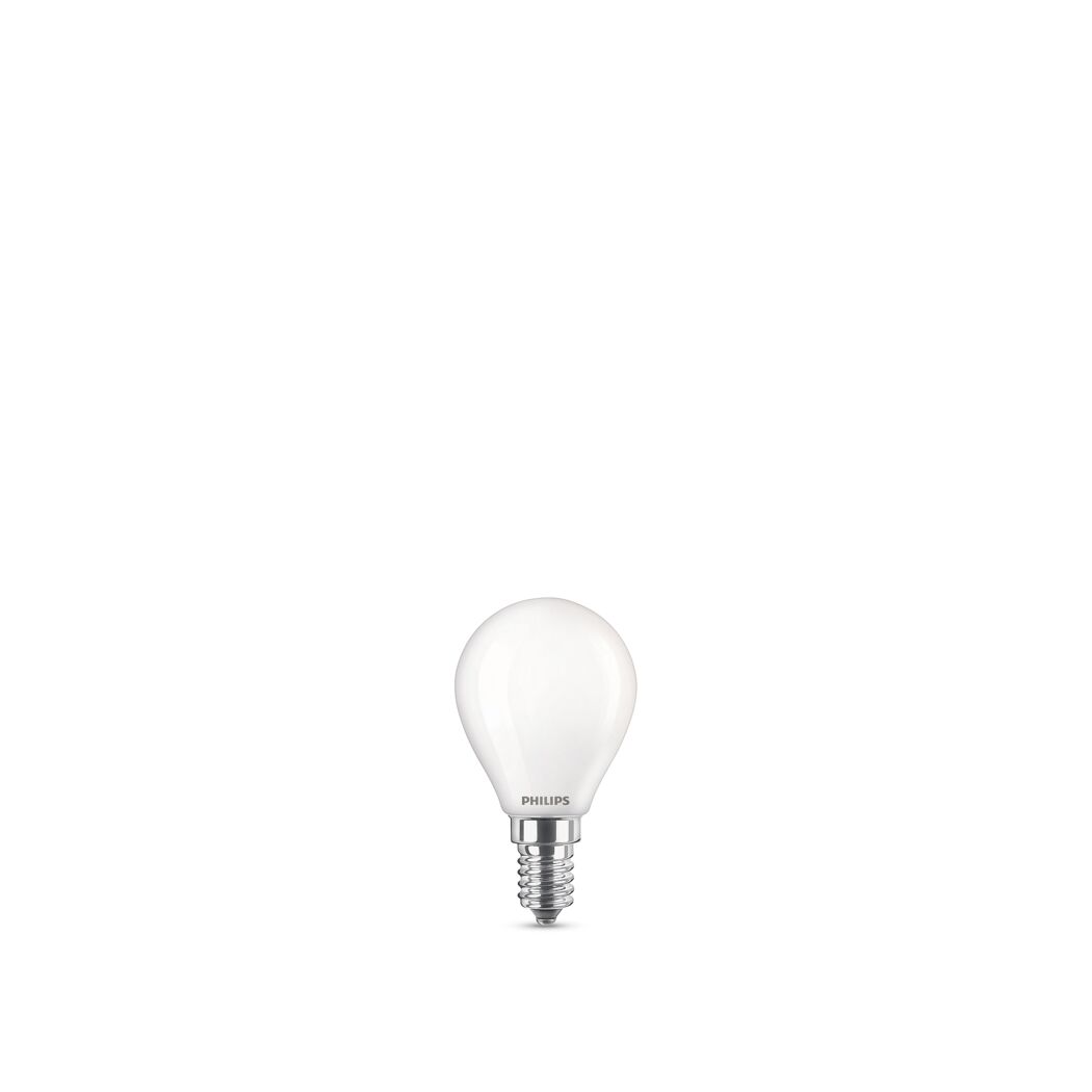Philips LED-Leuchtmittel Tropfen matt E14