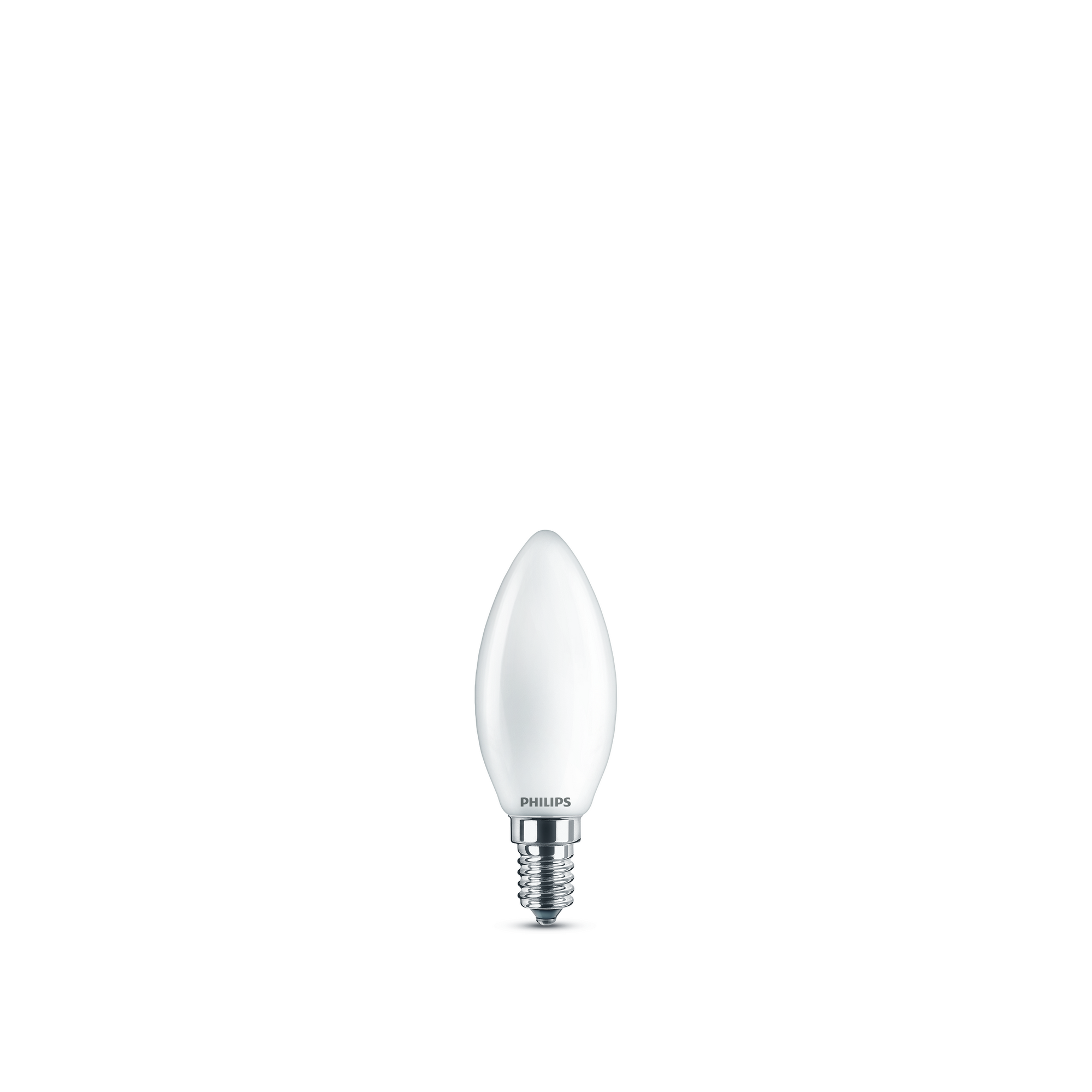 LED Lampe Kerzenform 4,3 W E14 kaltweiß 470 lm matt + product picture