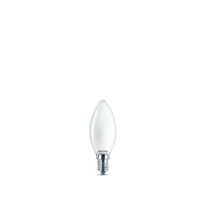 LED Lampe Kerzenform 4,3 W E14 kaltweiß 470 lm matt