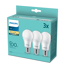 LED-Lampe warmweiß E27 13 W 1521 lm matt, 3er-Pack