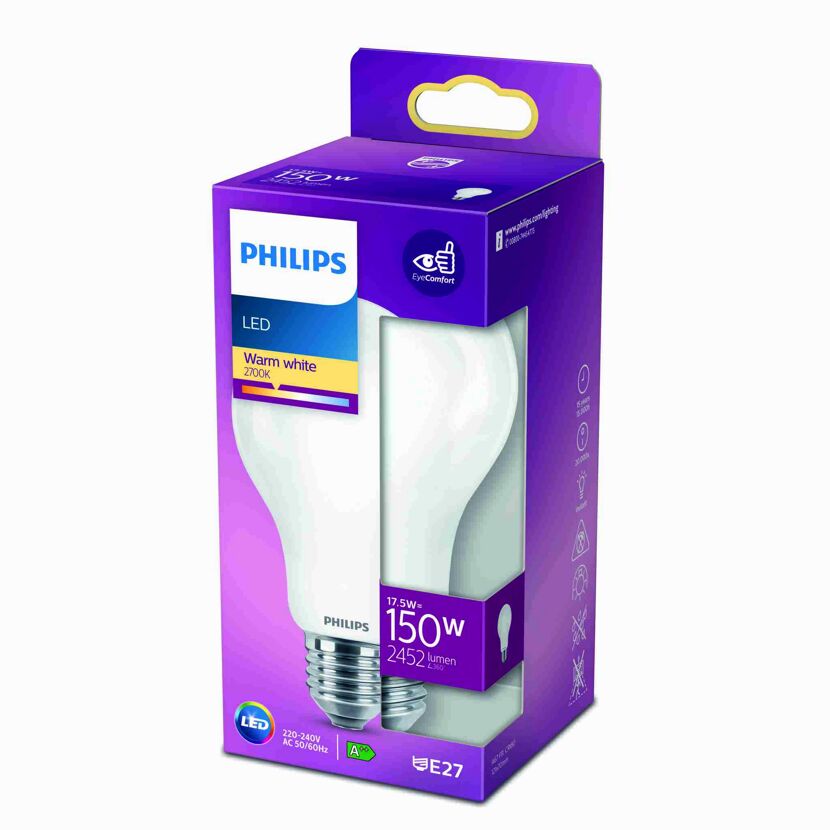 Philips LED-Lampe, warmweiß, 17,5 W (entspricht 150 W)