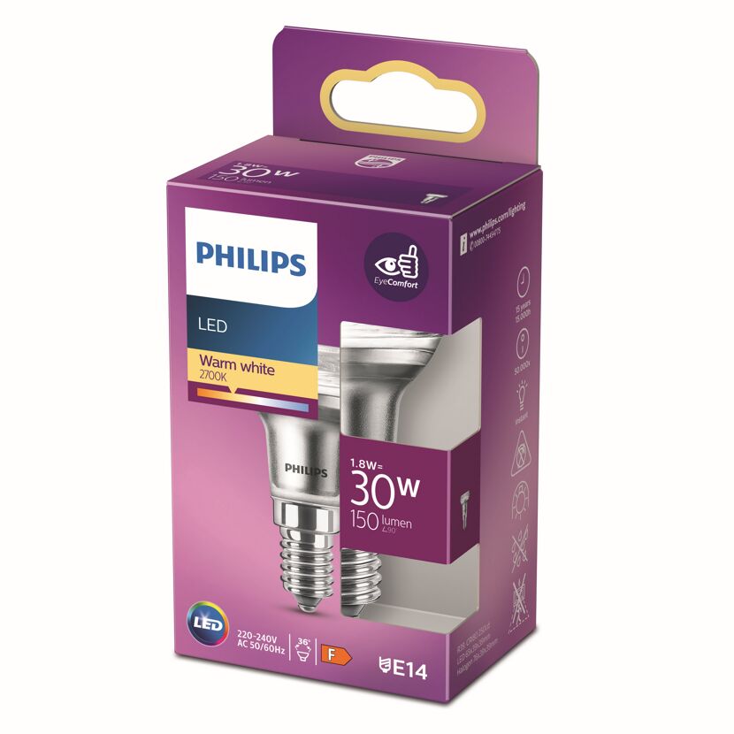 LED Reflektor 1,8 W E14 R39 warmweiß 150 lm