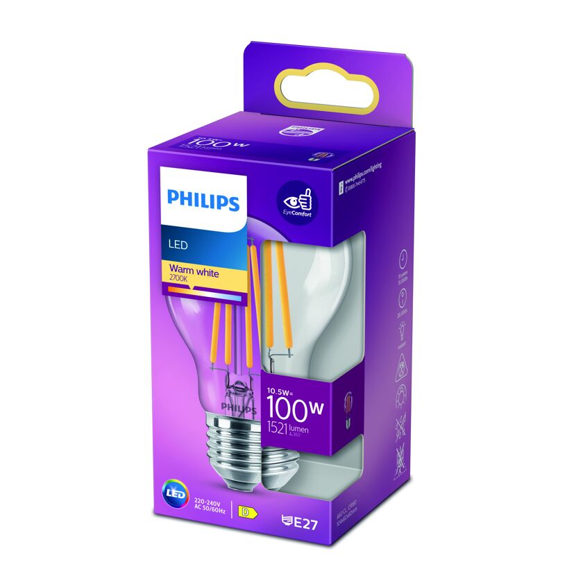 LED classic 10,5 W E27 warmweiß 1521 lm