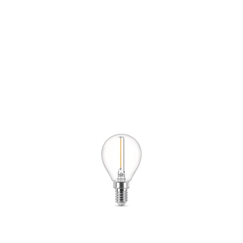 LED-Leuchtmittel Tropfen klar E14 warmweiß