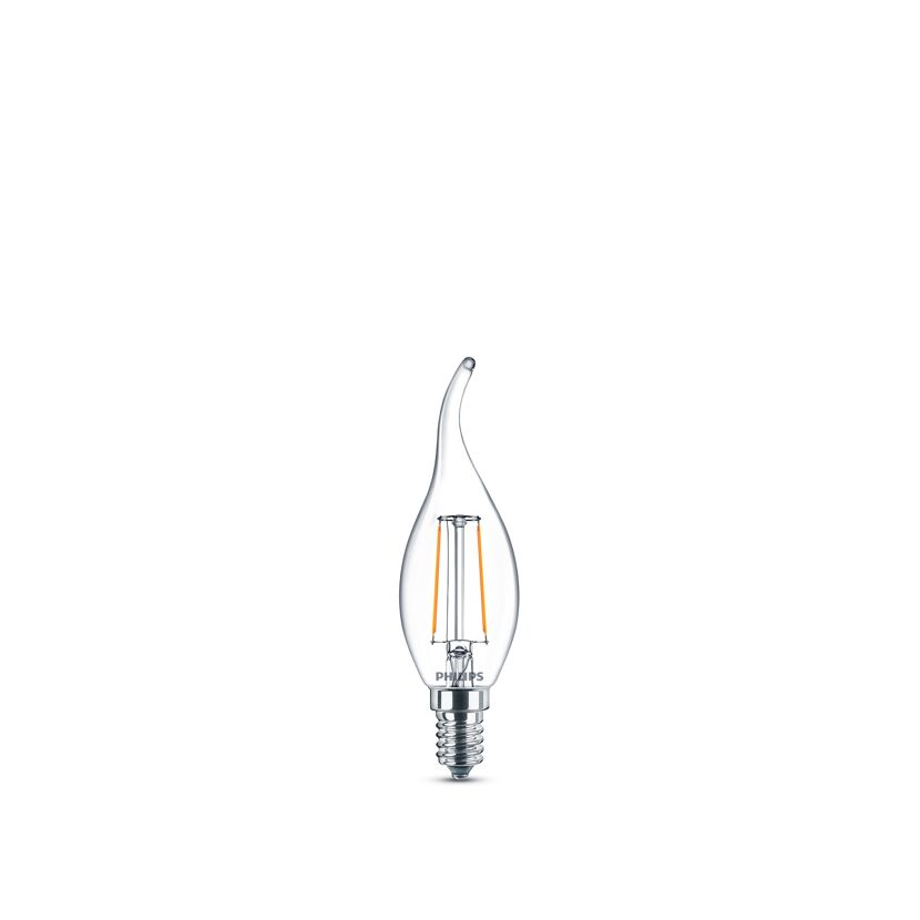 Philips LED-Kerze E14 klar