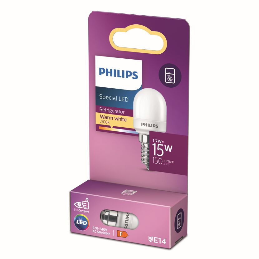 LED Kühlschranklampe 1,7 W E14 warmweiß 150 lm
