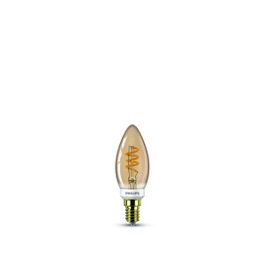 LED-Kerzenlampe 'Vintage' gold warmweiß 15 W 136 lm E14