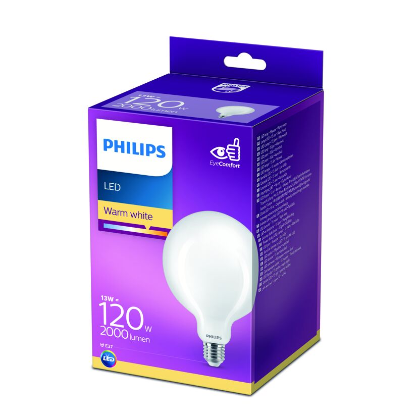 Philips LED-Lampe, warmweiß, 13 W, 2000 Lumen, E27
